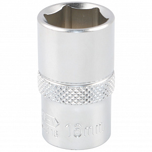 Licota N4016 Головка, 1/2", 16 мм, торцевая, 6-гранная