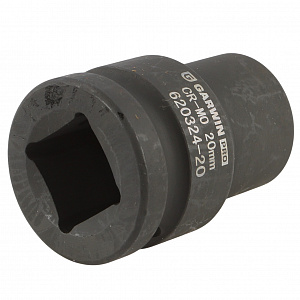 GARWIN PRO 620324-20 Головка, 3/4", 20 мм, торцевая, 6-гранная, ударная
