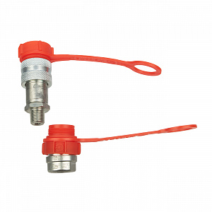 GARWIN INDUSTRIAL 819040-9 Быстроразъёмное соединение для систем гидравлического оборудования; NPT 1/4”; комплект (ниппель, розетка)