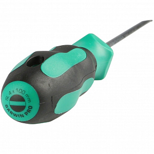GARWIN PRO 634035-SL4*100 Отвертка профессиональная с узким жалом SL4.0, 100 мм