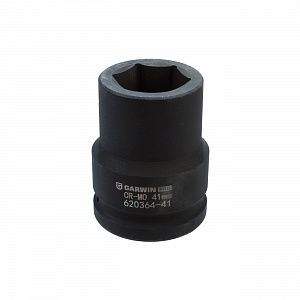 GARWIN PRO 620364-41 Головка, 1-1/2", 41 мм, торцевая, 6-гранная, ударная