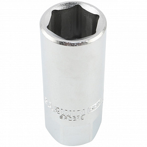 GARWIN PRO SP0318 Головка, 1/2", 18 мм, торцевая, 6-гранная, глубокая, свечная