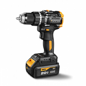 RUNTEC RT-ID224 Дрель-шуруповерт ударная аккумуляторная RUNTEC PRO 13 мм, 20В, 2*4Ач, 100Нм