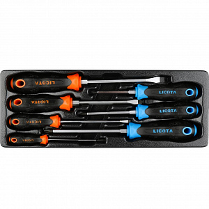 Licota ACK-384106 Набор отверток, 7 пр., в ложементе