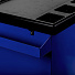 Licota AWX-2602GB-N-R-ST Тележка инструментальная с карманом, cо столешницей, 5 полок, сине-серая-4004