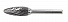 GARWIN INDUSTRIAL 900675-12*32*76 Борфреза пламевидная 12*32*76 мм, VHM, CB, TiAlN, форма H (серия 900675)-4004