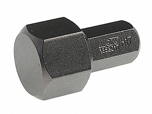 Бита HEX H17х30мм 10мм 6-ти гранная JTC