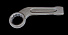GARWIN PRO 603525-30 Ключ накидной, односторонний, S-образный, изогнутый, 45°, ударный, 30 мм-4004