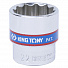 Головка торцевая стандартная двенадцатигранная 3/8", 22 мм KING TONY 333022M-4004