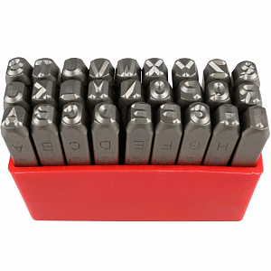 Licota ATF-5115A-5.0 Набор клейм буквы 5 мм CrMo