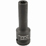 GARWIN PRO 620272-8 Головка, 1/2", 8 мм, торцевая, 6-гранная, ударная, глубокая-4004