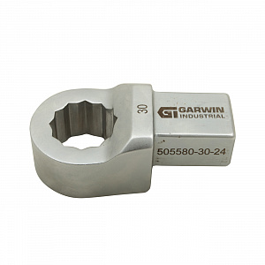 GARWIN INDUSTRIAL 505580-30-24 Насадка для динамометрического ключа накидная 30 мм с посадочным квадратом 24*32