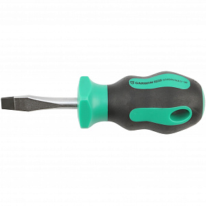 GARWIN PRO 634045-SL6,5*38 Отвертка профессиональная короткая SL6.5, 38 мм