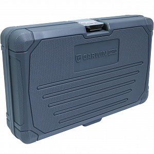 GARWIN PRO 642176 Набор торцевых головок 1/4" 6-ти гранных 76 предметов, 5-14 мм