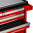 Licota AWX-2602R-N-R-ST Тележка инструментальная c карманом, cо столешницей, 5 полок, красная-4004