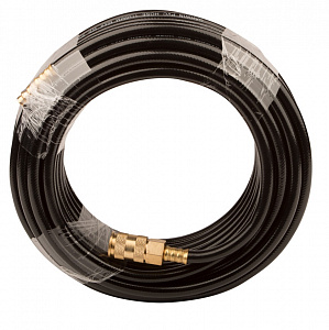GARWIN PRO 808740-0611-15 Шланг ПВХ (PVC) 6*11, 15 м, черный, БРС в комплекте, в бухте