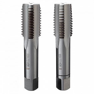 GARWIN INDUSTRIAL GM-TC24300 Метчики ручные M24x3.0, DIN 352, HSS, 6H, комплект из 2 штук