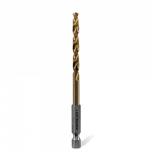 RUNTEC RT-DS5 Сверло по металлу Runtec HSS-TiN 5 x 106мм HEX 1/4"
