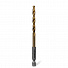 RUNTEC RT-DS5 Сверло по металлу Runtec HSS-TiN 5 x 106мм HEX 1/4"-4004