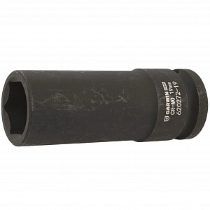 GARWIN PRO 620272-19 Головка, 1/2", 19 мм, торцевая, 6-гранная, ударная, глубокая