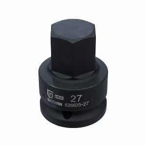 GARWIN INDUSTRIAL 626605-27 Головка торцевая, 3/4", HEX наружный, H27, ударный