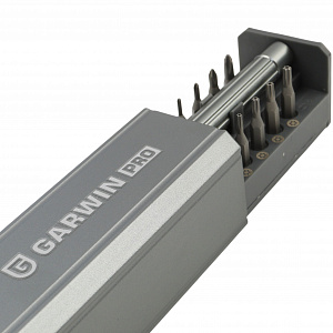GARWIN PRO 636080 Отвертка с набором бит для точной механики, 24 пр., в алюминиевом кейсе