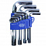 Licota HW1M019H2S2 Набор шестигранников угловых 13пр., 2-19 мм-4004