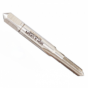 GARWIN INDUSTRIAL GM-TF050050 Метчики ручные Mf5x0.5, DIN 2181, HSS, 6H, комплект из 2 штук