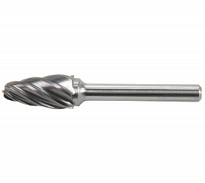 GARWIN INDUSTRIAL 900631-13*25*70 Борфреза параболическая с закругленным концом 13x25x70 мм, VHM, AL, форма F (серия 900631)