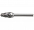 GARWIN INDUSTRIAL 900631-13*25*70 Борфреза параболическая с закругленным концом 13x25x70 мм, VHM, AL, форма F (серия 900631)-4004