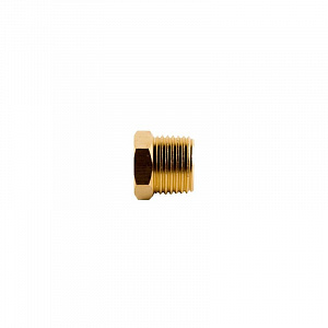 Licota MB4020 Фитинг наружная резьба 1/2 - внутренняя резьба 1/4, латунь