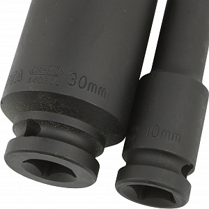 Licota ASA-40011 Набор ударных головок глубоких 1/2" 13пр. 10-30 мм