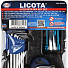 Licota ACK-384008 Набор шестигранных и Torx ключей 4 комплекта в ложементе-4004