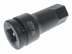 Головка торцевая 3/4" HEX H30 ударная L=100мм JTC