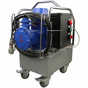GARWIN INDUSTRIAL 541550-3-4 Станция гидравлическая для гайковёртов взрывобезопасная (8×1/4" NPT) 2Ex h IIB T3 Gc, 700 бар, 1,5кВт, 20л