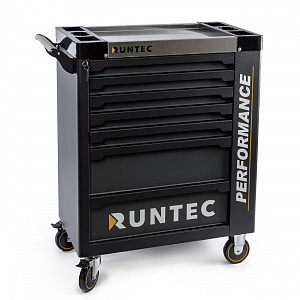 RUNTEC RT-HT313PR7 Тележка инструментальная 7 полочная Performance с комплектом инструмента, 313 предметов