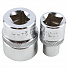 Licota TBS-22105 Набор торцевых головок 1/2" 6-ти гранных, 10 пр. на линейке, 10-24 мм-4004