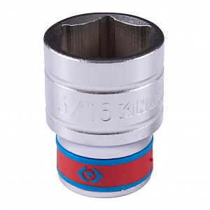 Головка торцевая стандартная шестигранная 1/2", 13/16", дюймовая KING TONY 433526S