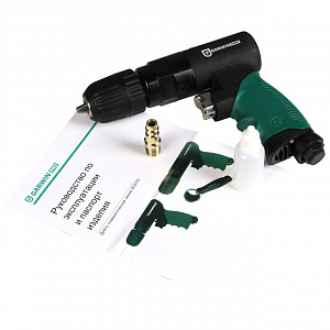 GARWIN PRO 802035-38-1800 Дрель пневматическая 3/8" 10 мм 1800 об/мин с реверсом