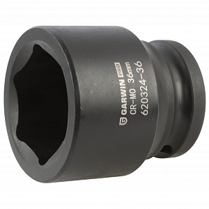 GARWIN PRO 620324-36 Головка, 3/4", 36 мм, торцевая, 6-гранная, ударная