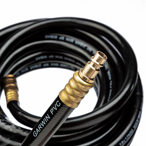 GARWIN PRO 808740-1218-05 Шланг ПВХ (PVC) 12*18, 5 м, черный, БРС в комплекте, в бухте