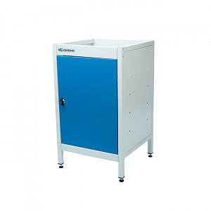 GARWIN PRO MST-T-7035-5015 Тумба с дверцей Standart, без крышки, светло-серый каркас, светло-синяя дверца, 7035+5015