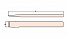 GARWIN INDUSTRIAL GSS-YEC06 Зубило плоское искробезопасное 24х250 мм-4004