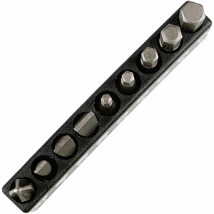 GARWIN PRO 632502 Набор бит 1/4" 25 мм на держателе SL, PH, HEX