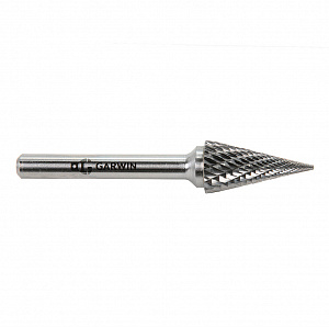 GARWIN INDUSTRIAL 900689-3*16*38 Борфреза коническая с заостренным концом 3*16*38 мм, VHM, SC, форма M (серия 900689)