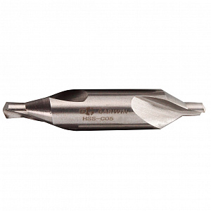 GARWIN INDUSTRIAL 102217-5 Сверло центровочное 5 мм, DIN 333, HSS-Co5, форма A, 120°, тип UNI
