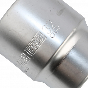 GARWIN PRO 610755-32 Головка, 3/4", 32 мм, торцевая, 12-гранная