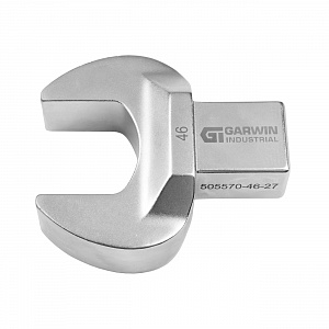 GARWIN INDUSTRIAL 505570-46-27 Насадка для динамометрического ключа рожковая 46 мм с посадочным квадратом 27*36