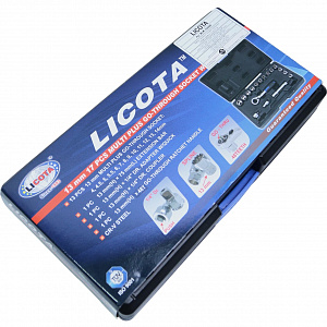 Licota ALK-1005P Набор торцевых головок проходных, привод 6-гр. 13 мм, 17 пр.