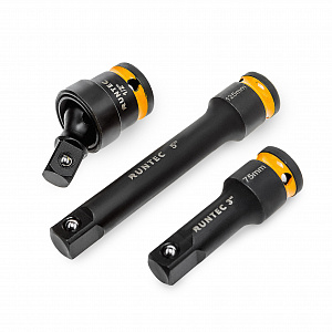 RUNTEC RT-IS1E51F Набор ударных головок с аксессуарами RUNTEC 1/2", 8-32 мм, CrMo в ложементе EVA, 51 предмет